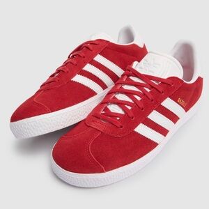 Red Adidas Gazelles